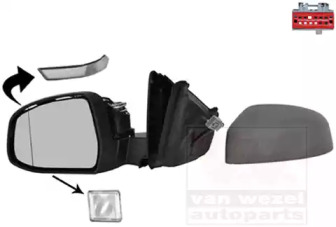 VAN WEZEL 1882815 -  Наружное зеркало